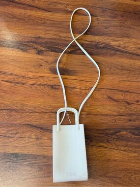 Melissa Small Crossbody Phone Bag in Light Beige/Cream